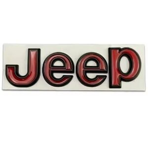 13.5cm Jeep Adhesive Badge Adhesive Back 8 Color Choices